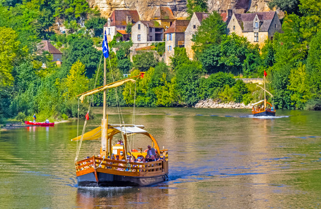 bateau riviere dordogne